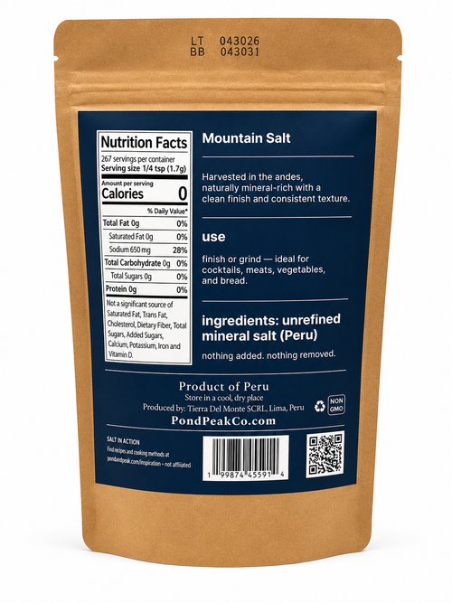 Wild Mountain Finishing Salt - 1 LB • Best Value